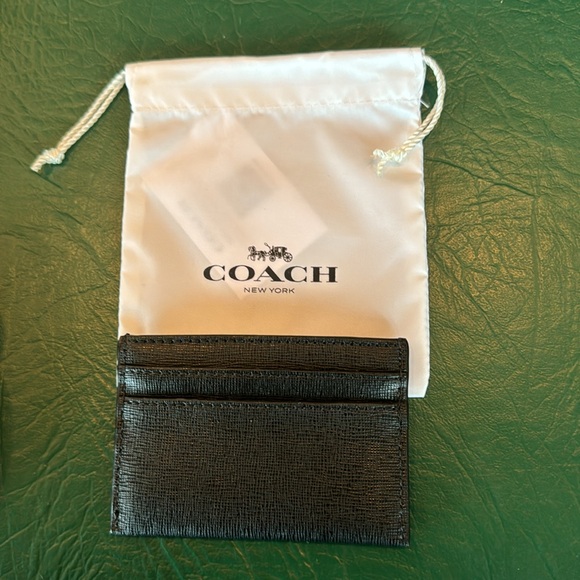 Coach Black Card Holder - Picture 2 of 3
